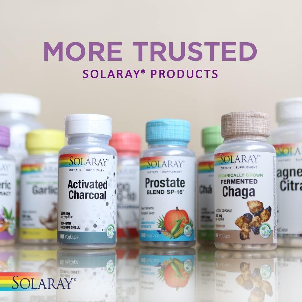 SOLARAY Black Cohosh VegCap bottle with 120 servings