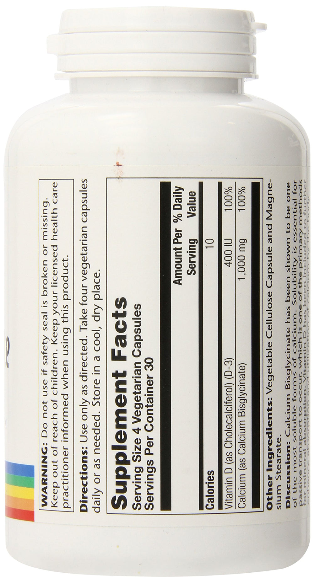 SOLARAY eco-friendly PCR bottle packaging helps reduce plastic waste.