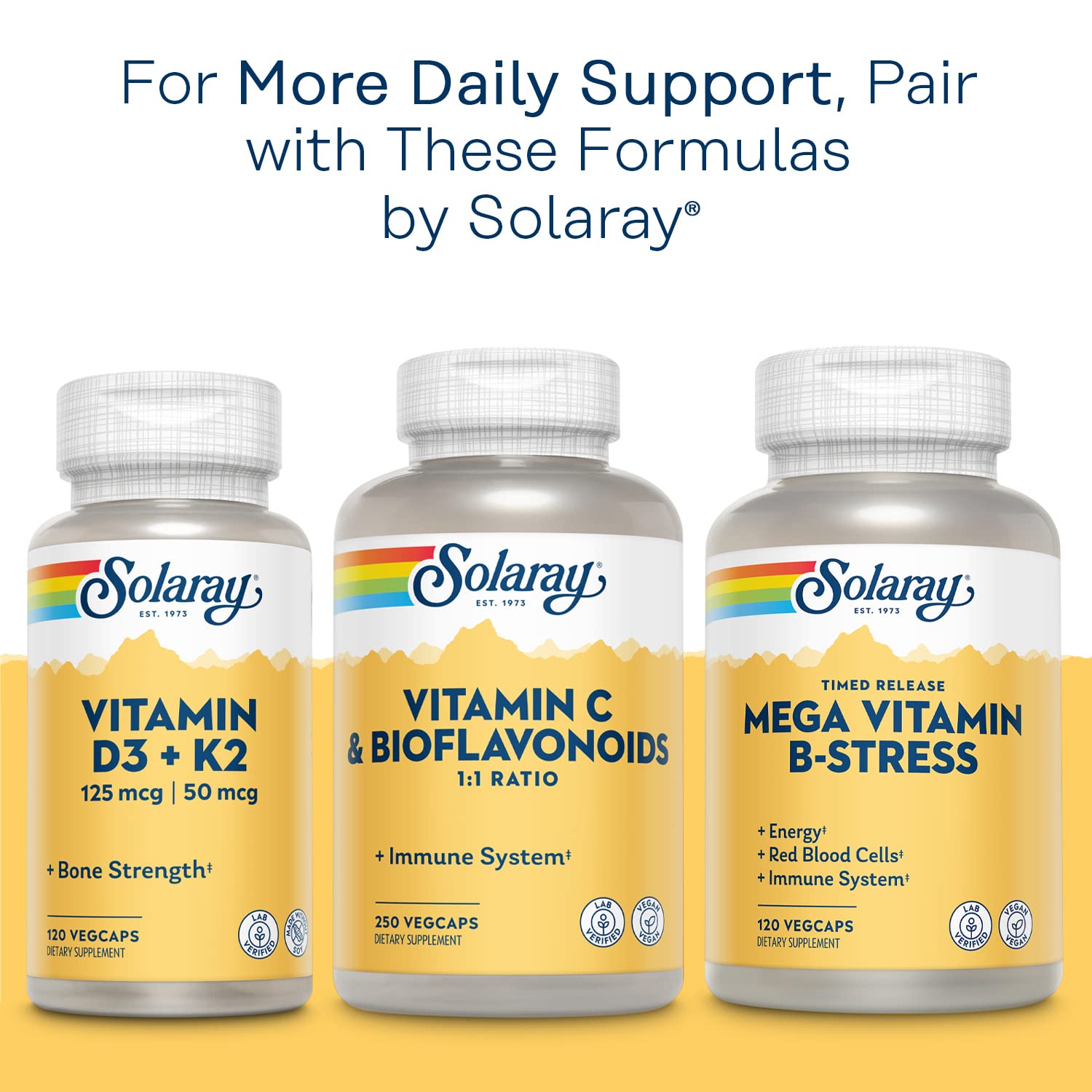Solaray Calcium Magnesium Citrate serving size and 30 servings per bottle.