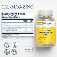 SOLARAY capsules provide daily minerals for bone, heart, and immune support.