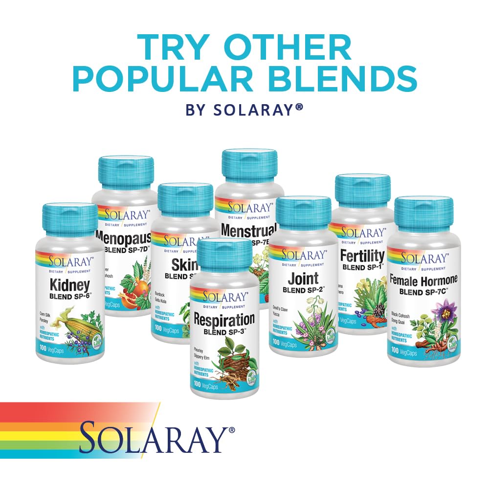 SOLARAY Circulation Blend SP-11B packaging on shelf invites consistent use.