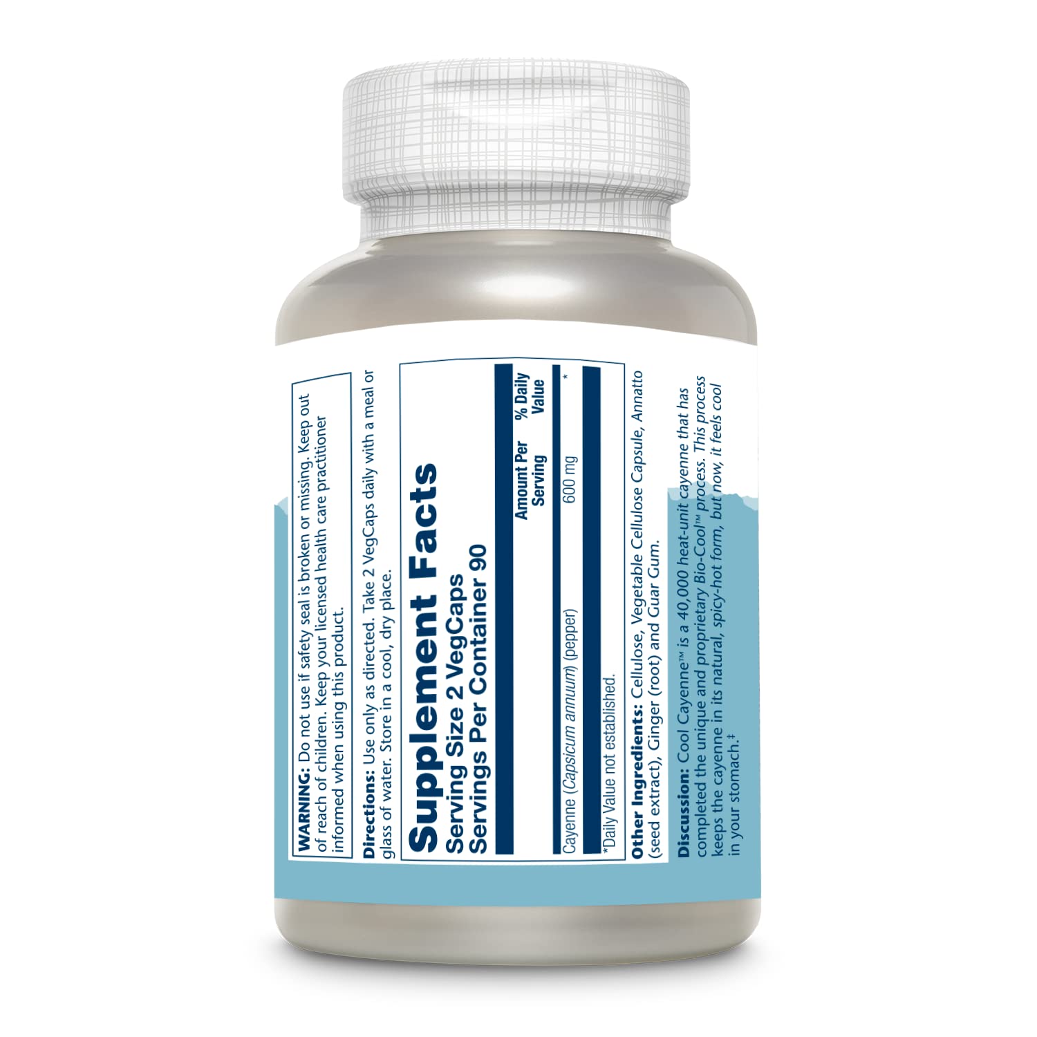 SOLARAY Use with meals may support digestive comfort and flavor.