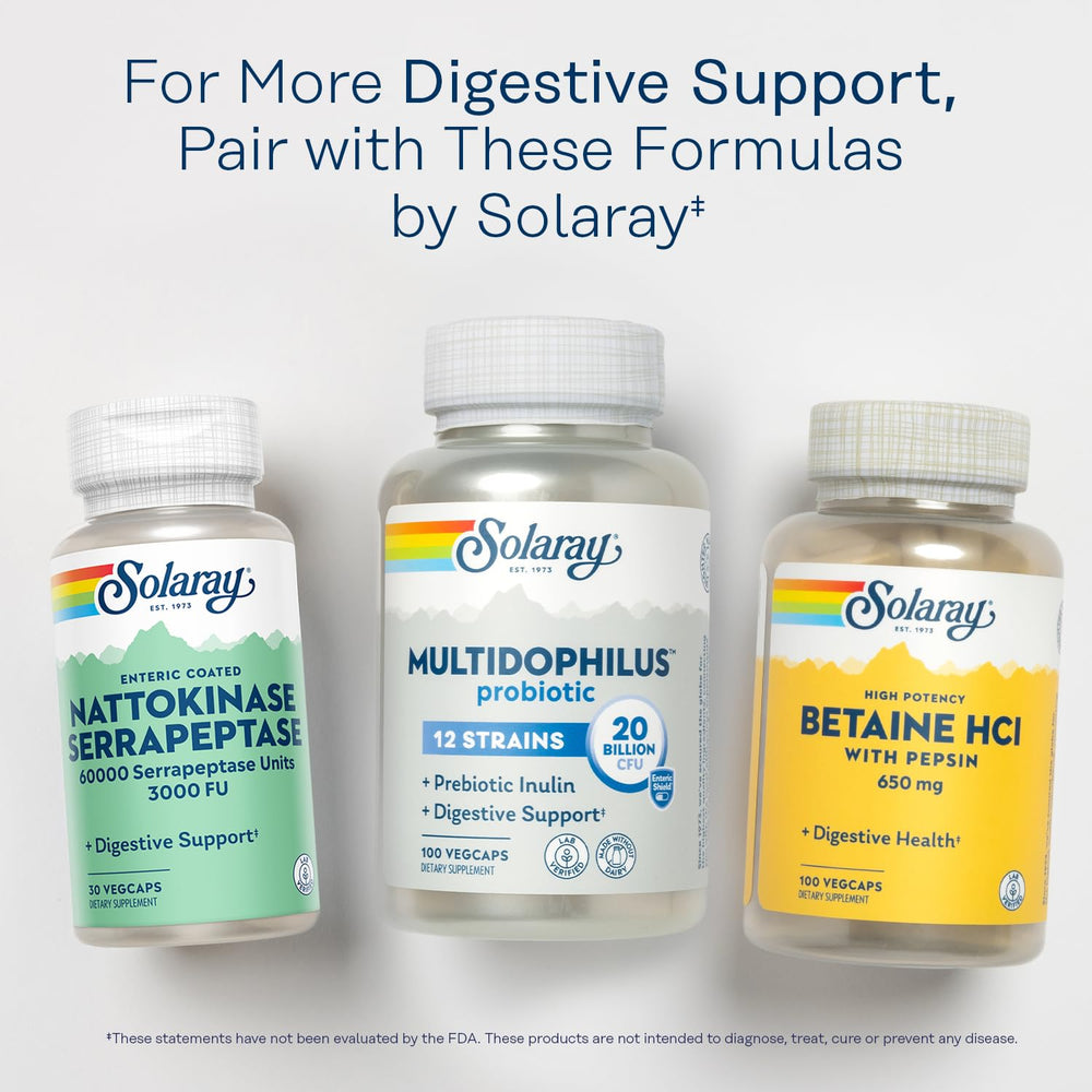 SOLARAY eco-friendly packaging shot highlighting sustainable packaging