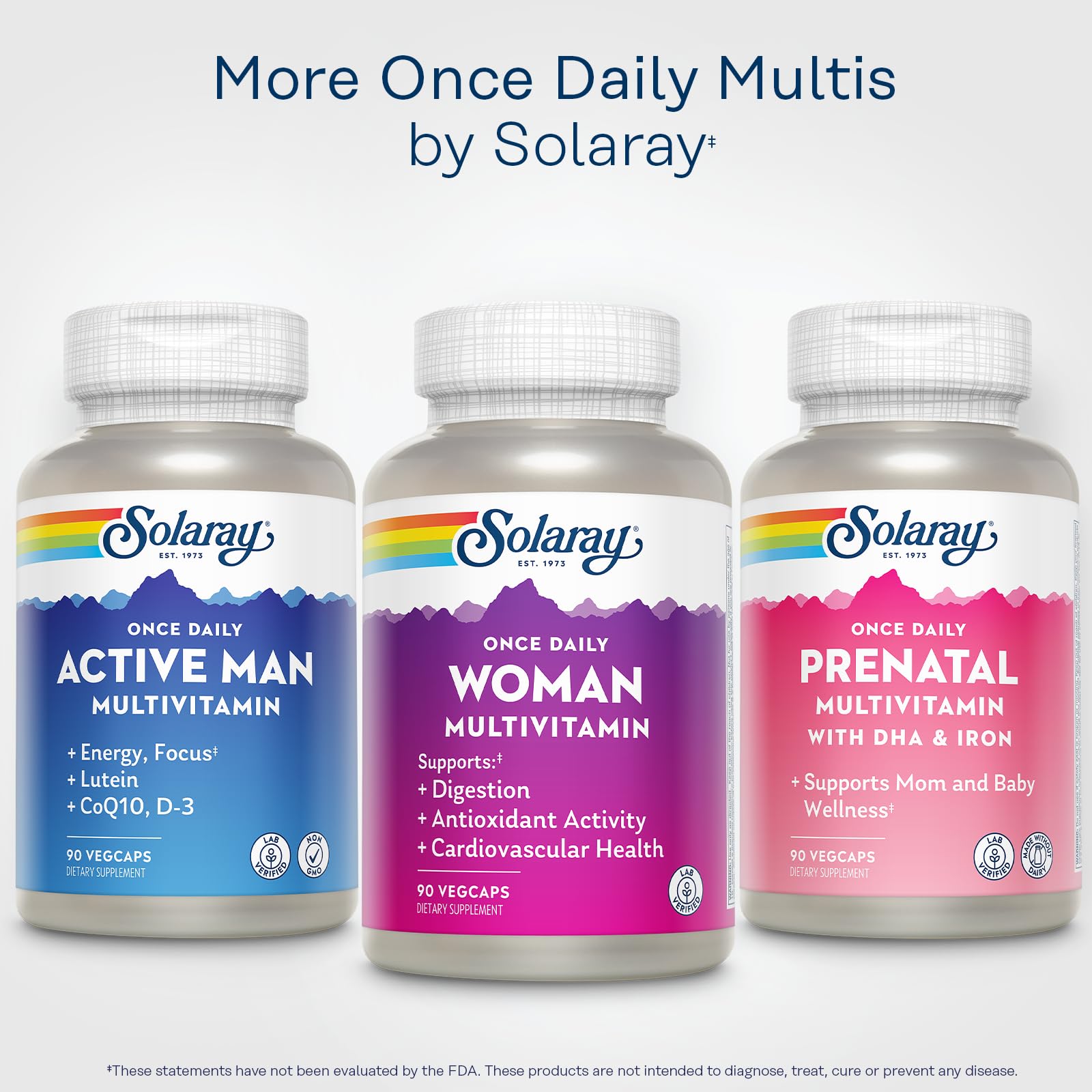 GMP-certified lab and Utah facility ensure quality testing for SOLARAY vitamins