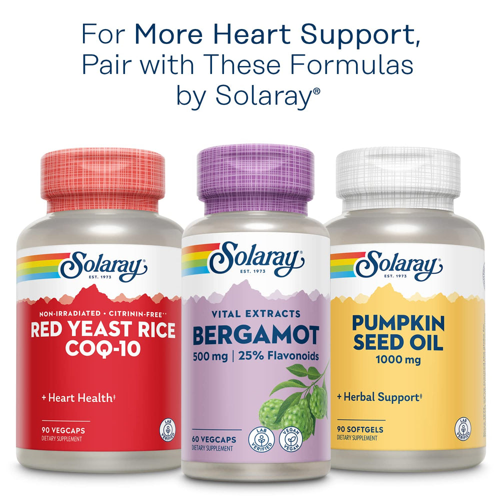 SOLARAY lab verification seal indicating potency and purity