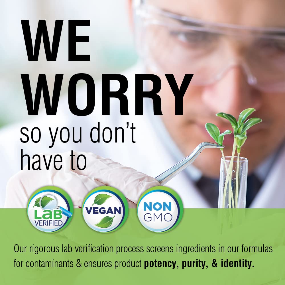 SOLARAY manufacturing facility ensures non-GMO and vegan potency.