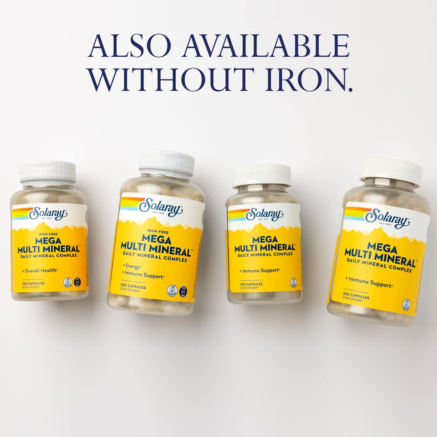 Solaray Mega Multi Mineral manufacturing facility image conveying strict quality control