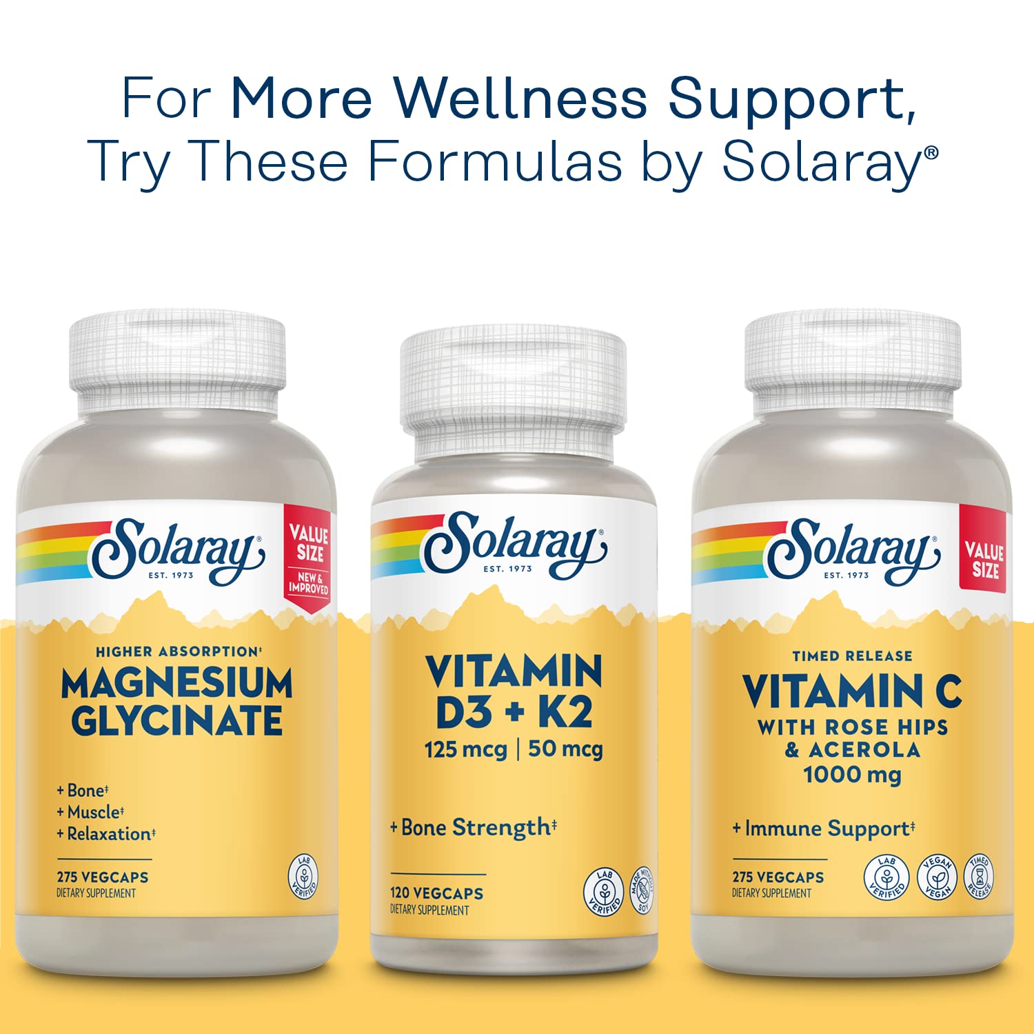 In-use scene of SOLARAY Mega Vitamin B-Stress on a desk with everyday objects.