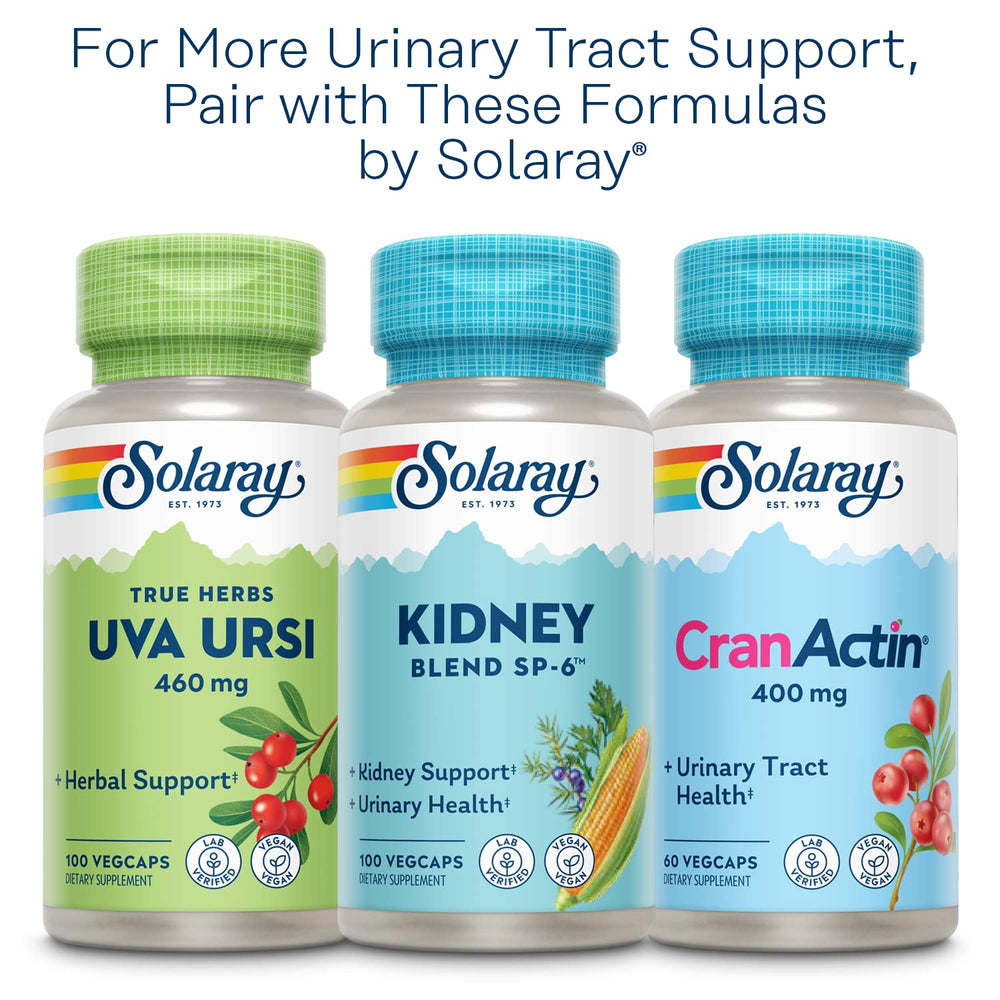 SOLARAY Nettle Leaf daily-dose prep demonstrates simple everyday routine.