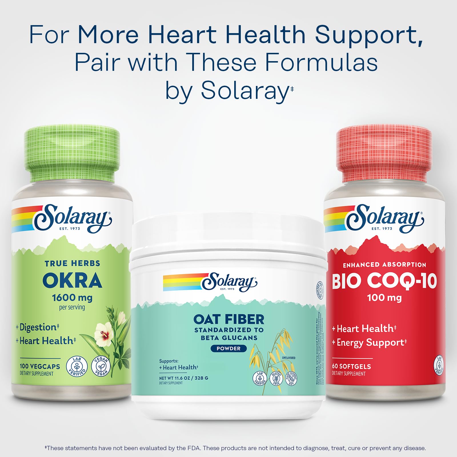 Solaray Oat Fiber jar on the kitchen counter ready to use.