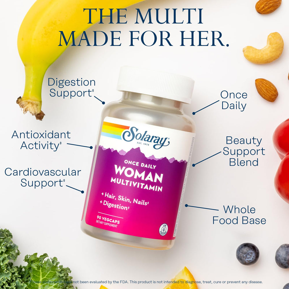 Label detail shows iron and vitamin D3 supporting blood health and bone vitality