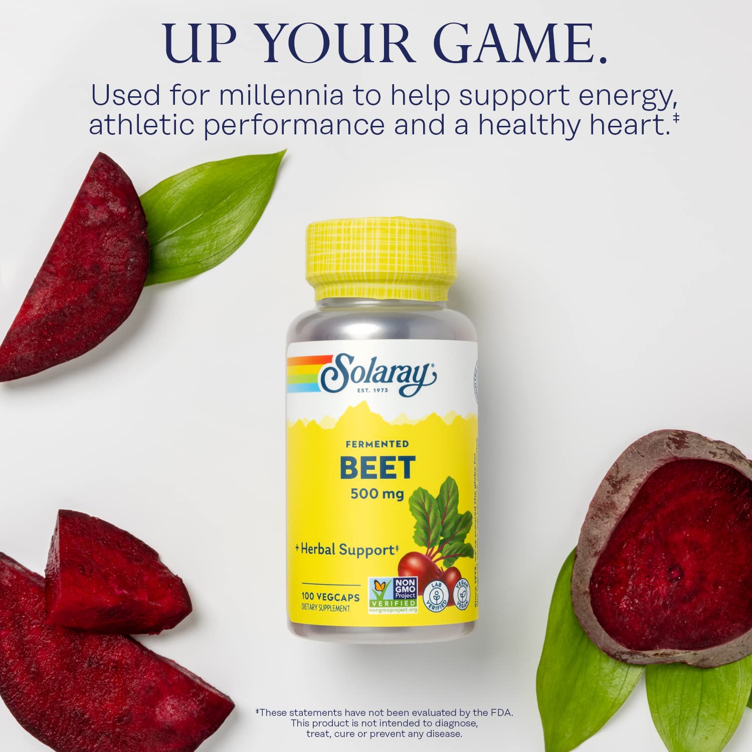 SOLARAY organic beets farm photo, fresh organic beets highlight sustainable sourcing.