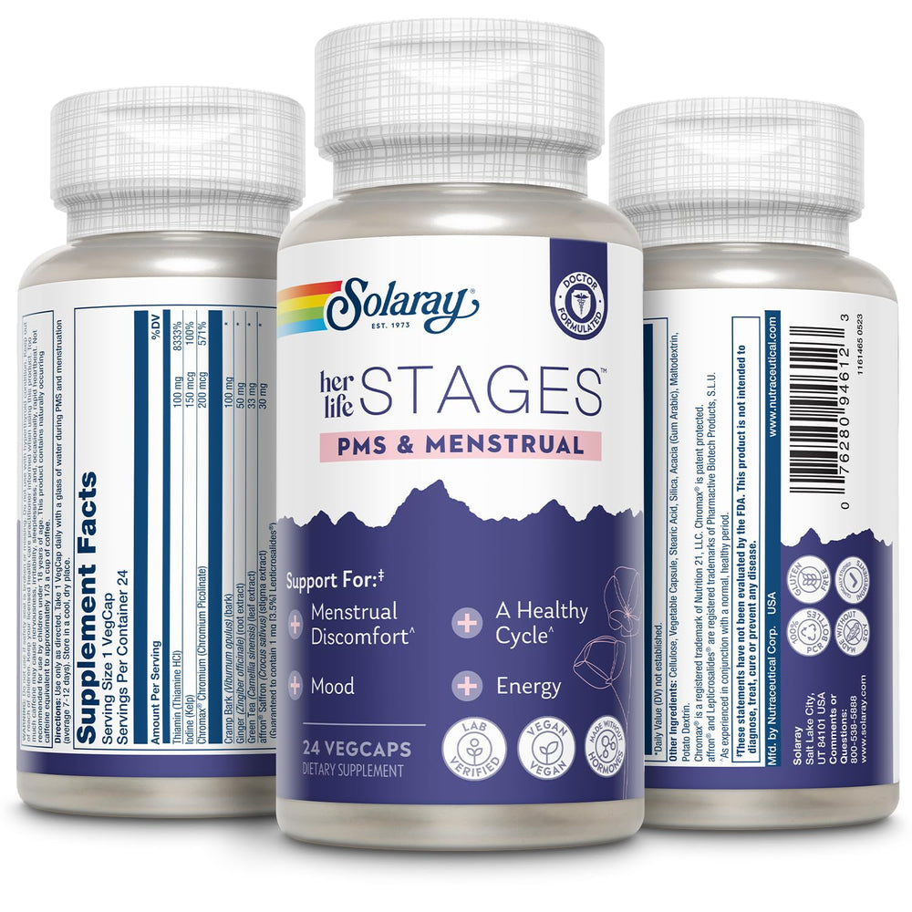 Solaray lab tested seal and 60-day guarantee signify trusted quality.