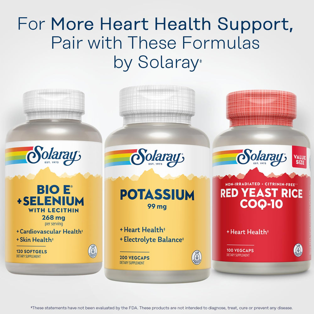 SOLARAY lab-verified formula badge confirms quality and consistency.