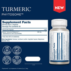 SOLARAY ProSorb Turmeric capsules close-up highlighting phytosome delivery
