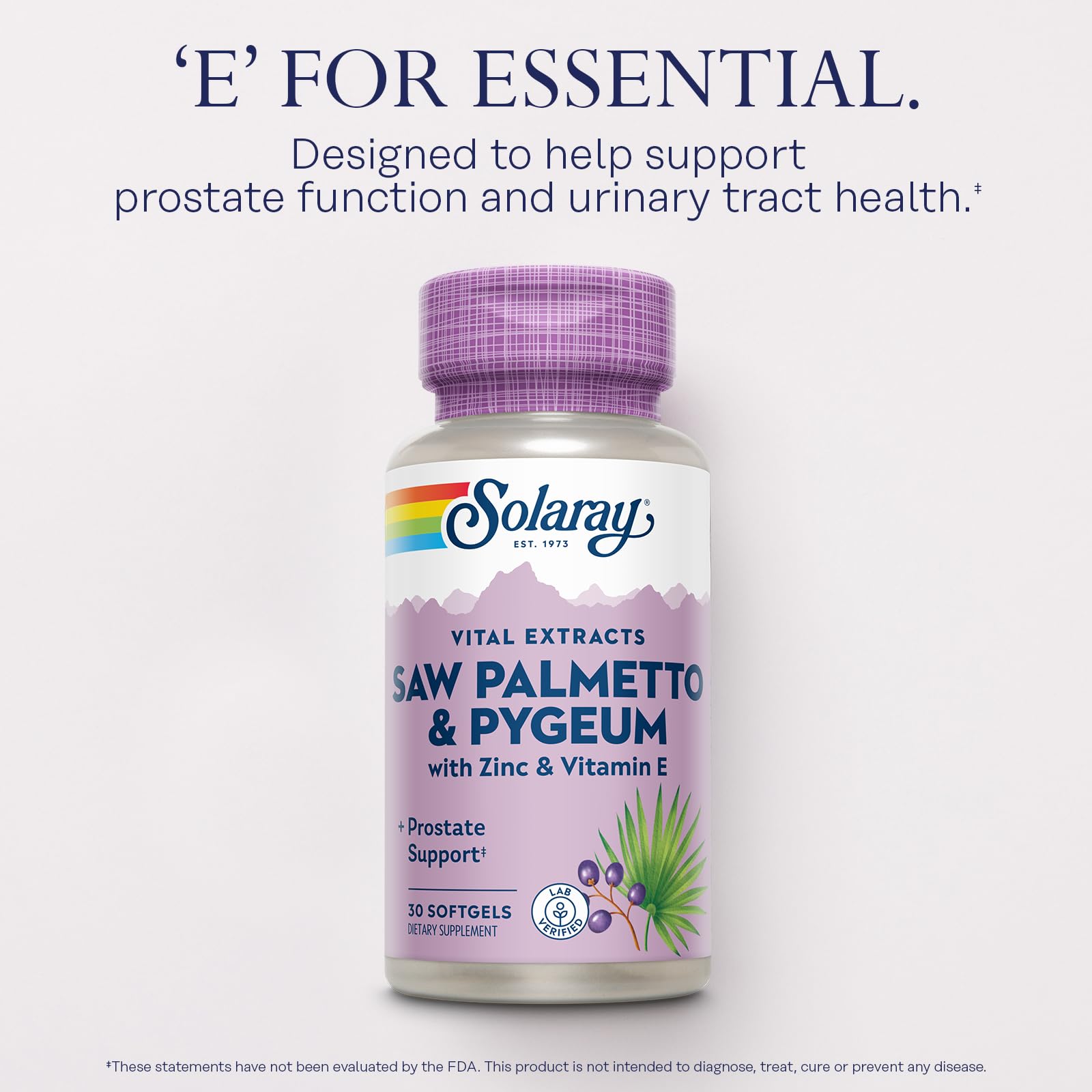 SOLARAY Pumpkin seed oil softgels for oil-based prostate support