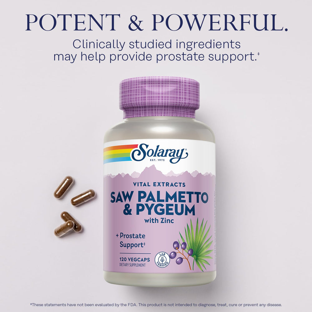 SOLARAY ingredients scene with pumpkin seeds, zinc and vitamin B6 for daily wellness.