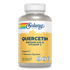 SOLARAY QBC Plex bottle with capsules, ideal for daily immune support.