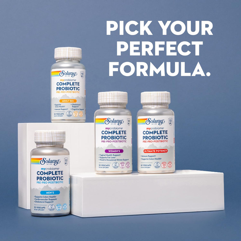 SOLARAY recommends refrigeration after opening to maintain probiotic potency.