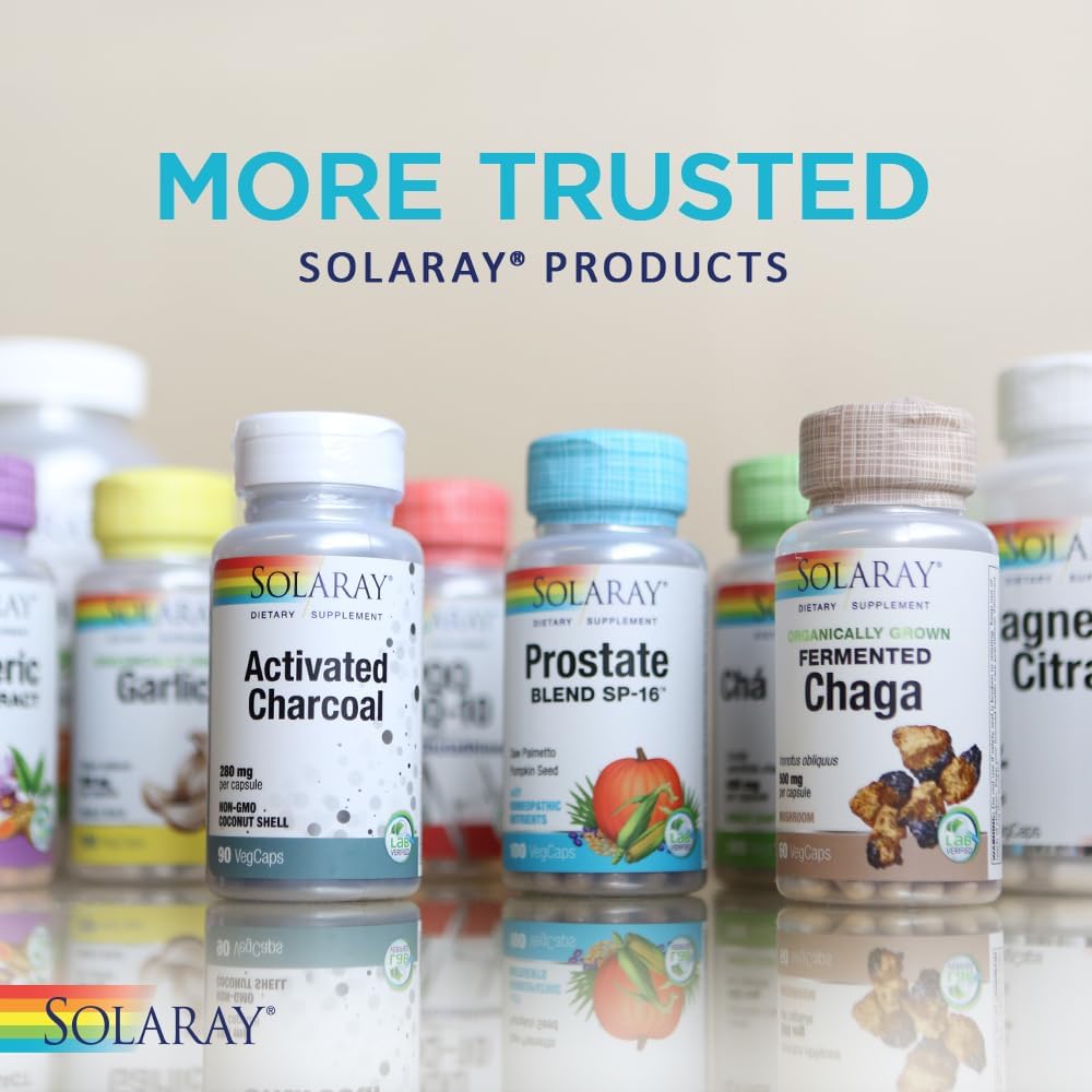 Solaray Rose Hips fruit vegan non-GMO seal trusted potency and purity