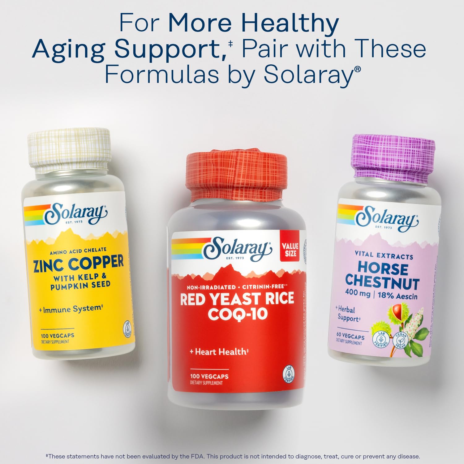 SOLARAY product on shelf signals an accessible option for men's health.