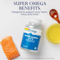 Solaray sea buckthorn and olive oil blend visual indicating balanced fatty acids