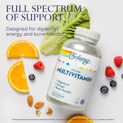 Solaray Spectro ingredients feature spirulina and royal jelly for natural energy.