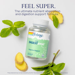 SOLARAY Super Digestaway packaging made from post-consumer recycled resin
