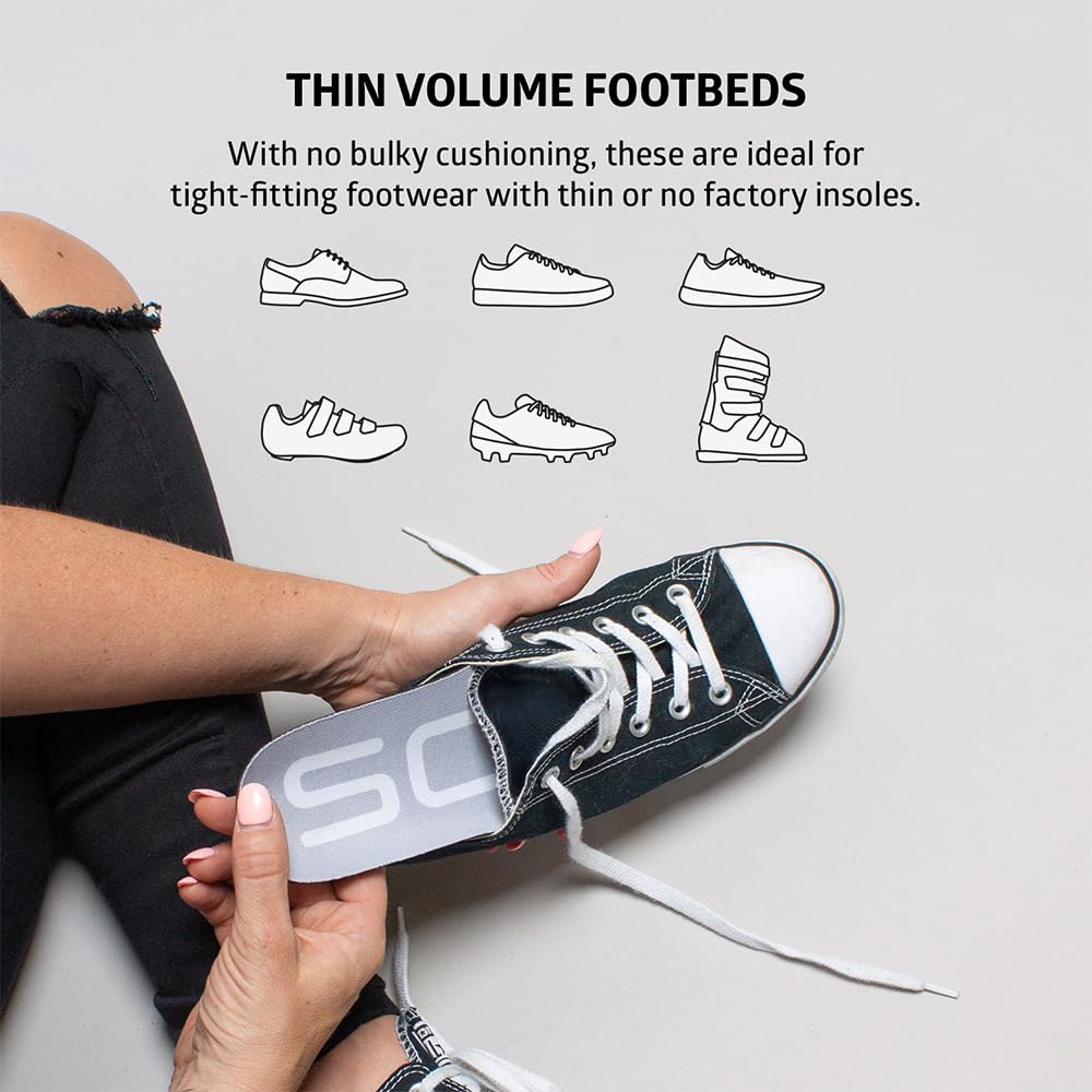 HEAT mold session showing SOLE Active Thin Insoles customization for arches