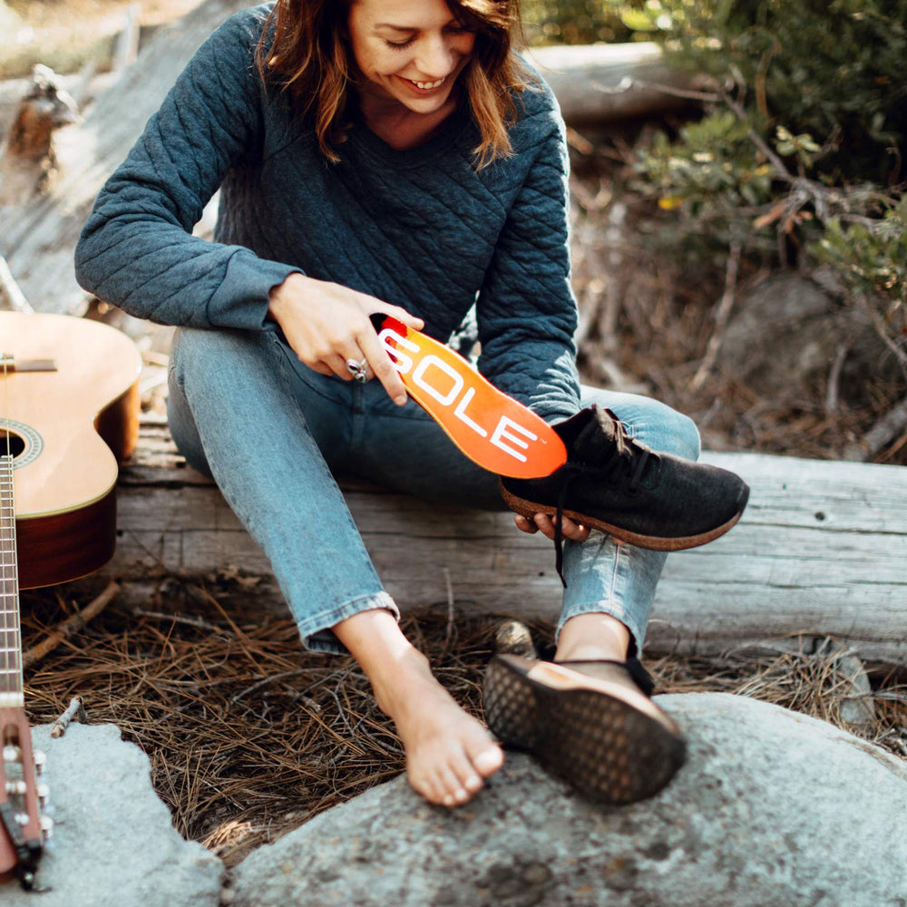SOLE Performance insole break-in phase adapting to feet over time.