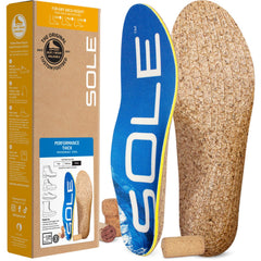 SOLE Performance thick insole with arch support for all-day comfort.