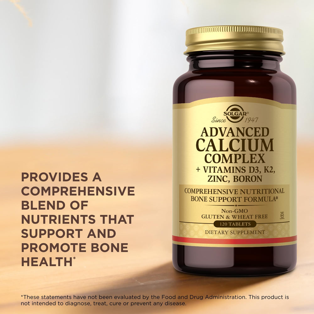 Solgar Advanced Calcium Complex 2-pack packaging for value and convenience.