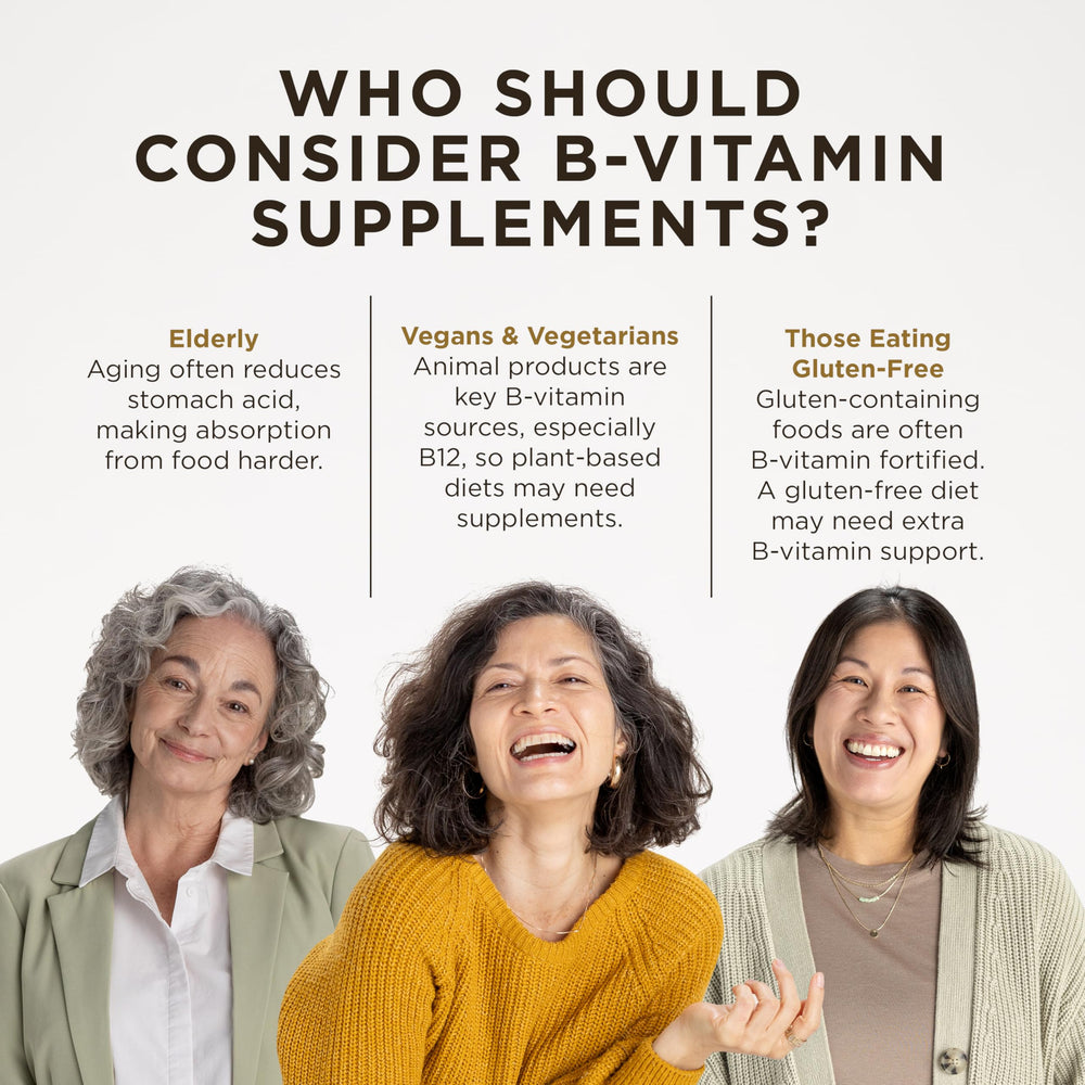 Solgar B-Complex 100 daily-use setup showing convenient capsule habit