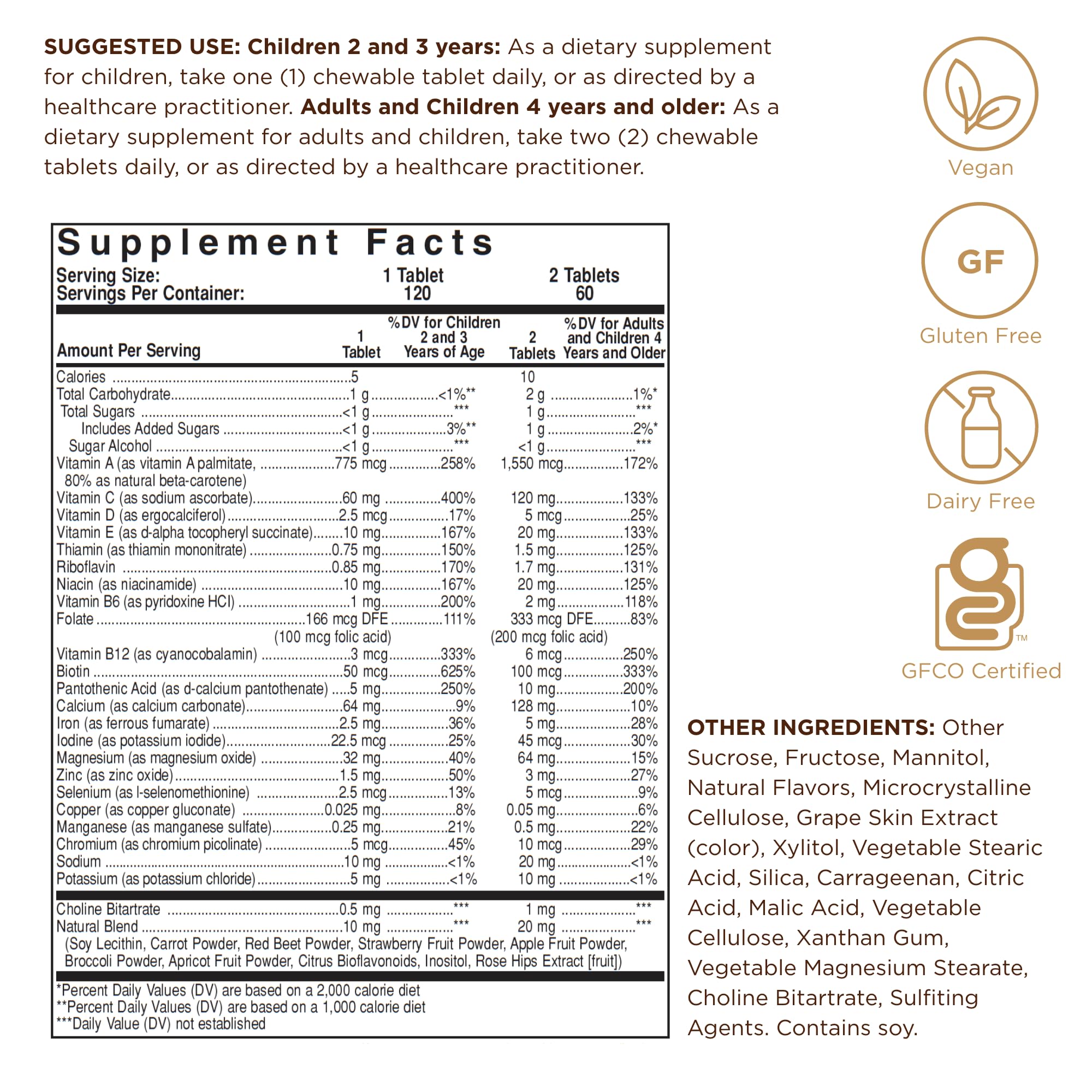 Solgar Kangavites Bouncin’ Berry chewables closeup showing tasty support for kids