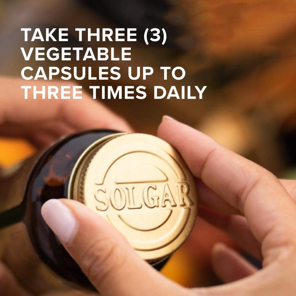 Solgar L-Glutamine label details highlight gluten-free and dairy-free attributes.