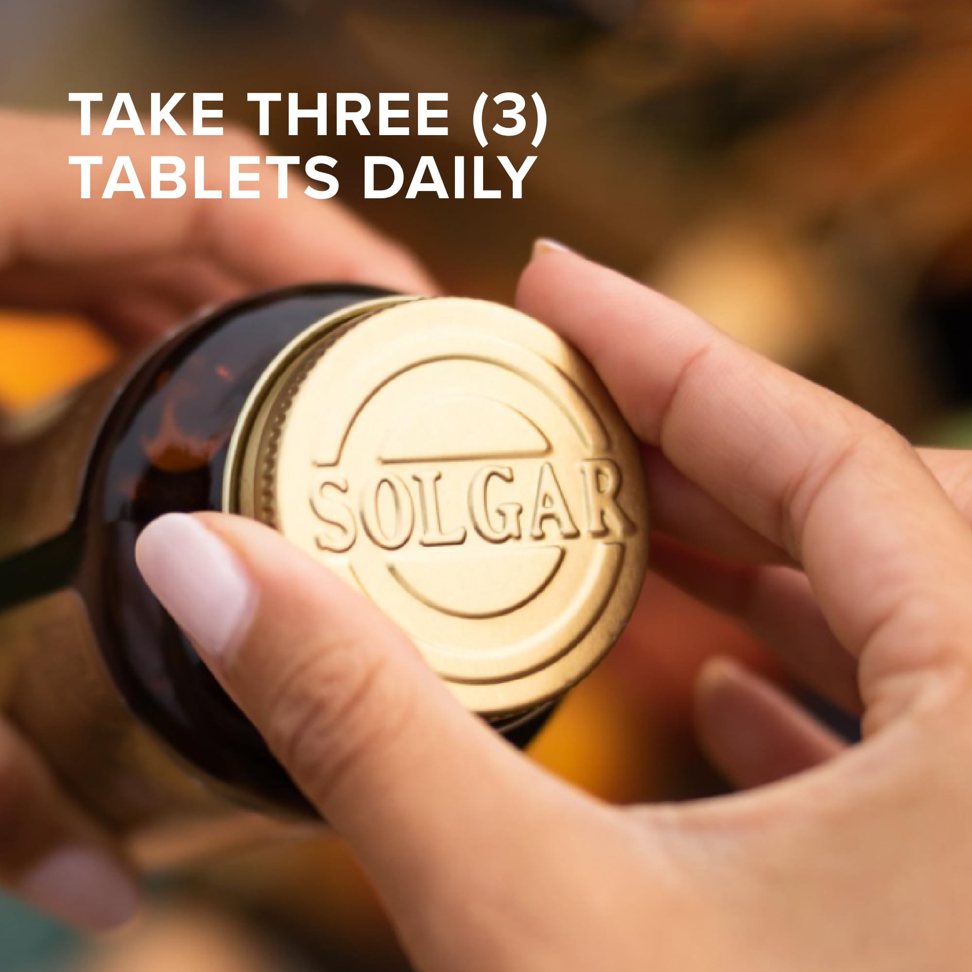 Solgar Lipotropic Factors tablets stacked for easy daily use.