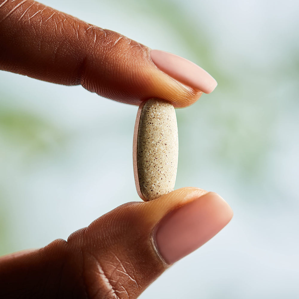 Solgar Prenatal Nutrients 120 Tabs label detail communicates ingredients and usage.