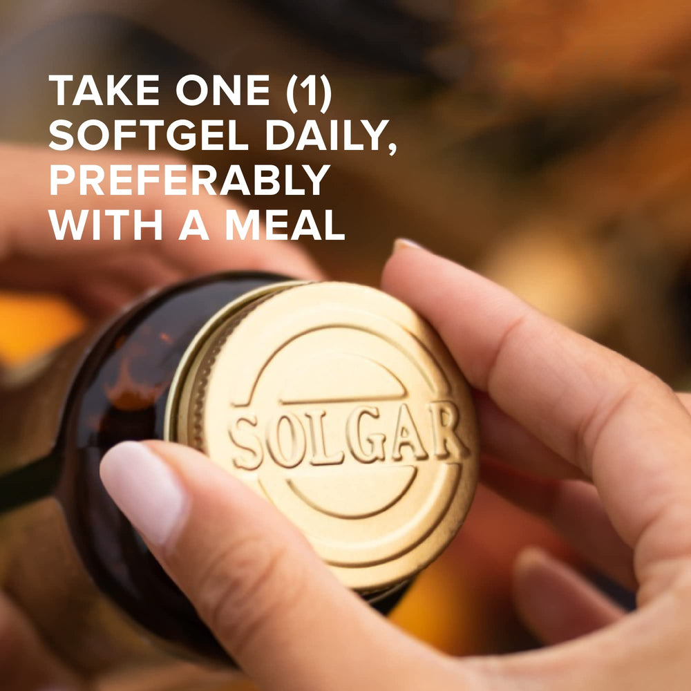 Solgar Vitamin D3 softgels oil-based capsules – designed for better absorption.