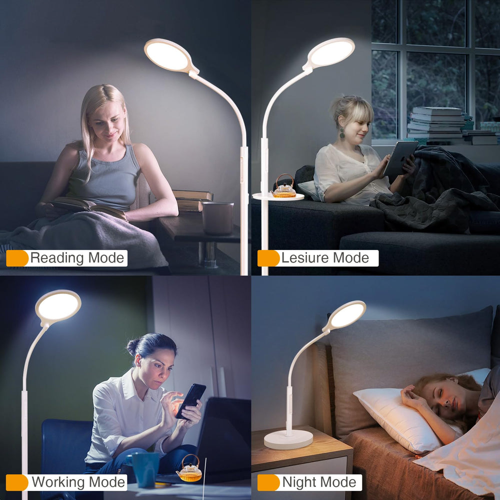 SOLLA cozy reading nook ambience with warm, natural-like light