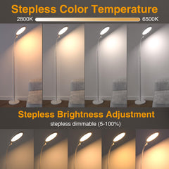 SOLLA light therapy tray detail showing small items and decor placement for quick access