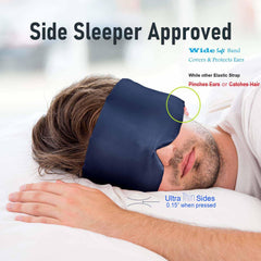 SOLZEK featherweight silk mask feels light on the face and reduces pressure.