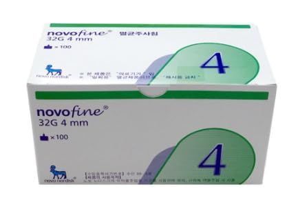 Somang Novofine 32G 4mm 100pcs count ensures ample replacements.