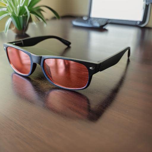 Wayfarer style SomniLight FL-41 eyewear for daily use.