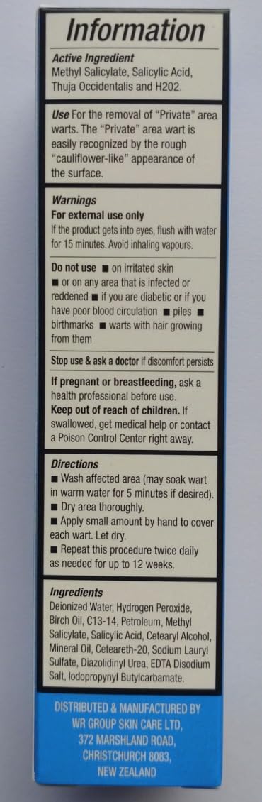 SOMXL dual-action formula close-up emphasizes two-step wart treatment