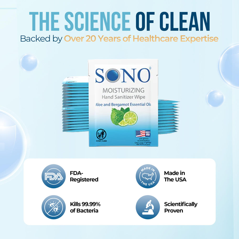 SONO Bergamota y Aloe: aptas para toda la familia, sin alcohol.