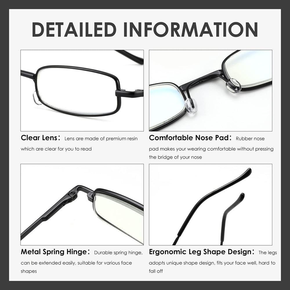 Sophily blue light blocking readers suitable for screens and books