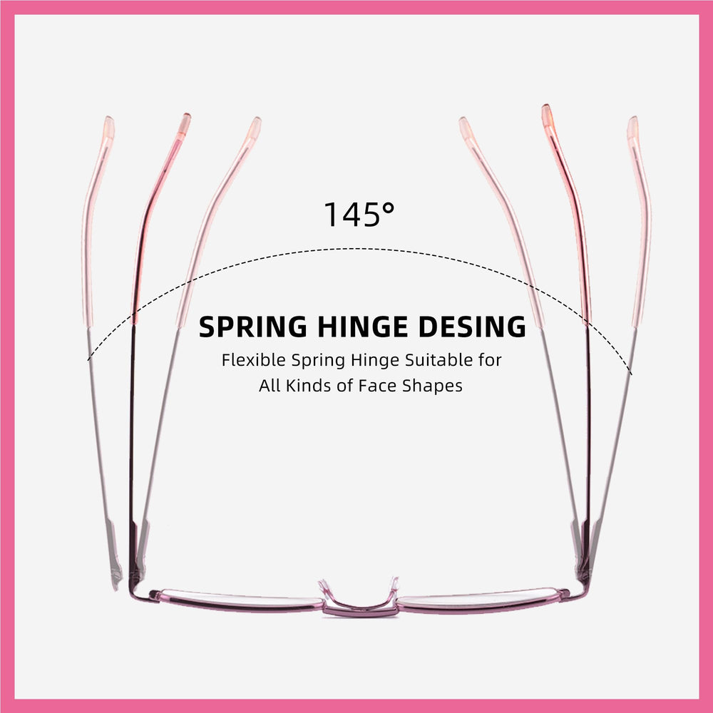 SOPHILY lightweight metal frame closeup emphasizes durable, comfortable wear for daily activities.