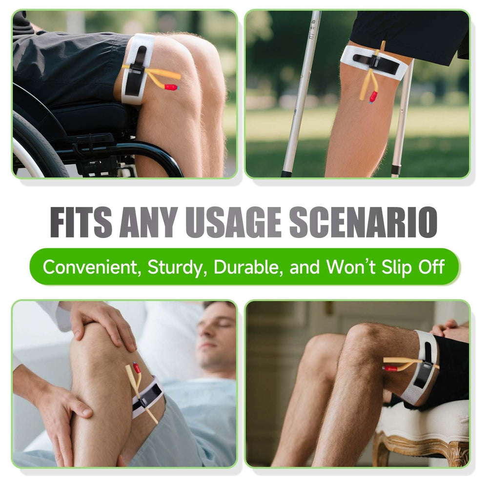 Ideal for long-term catheter users seeking comfort and stability with tubing.