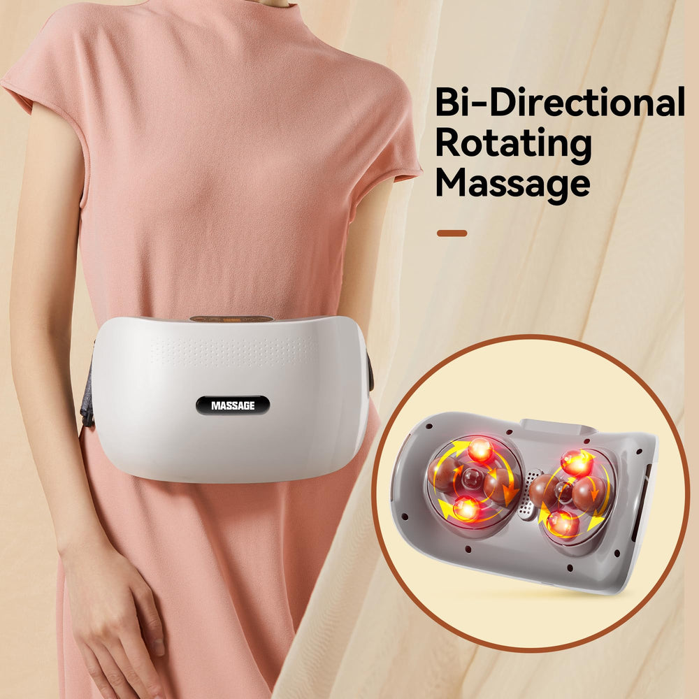SORELAX heat function on the abdomen for soothing comfort