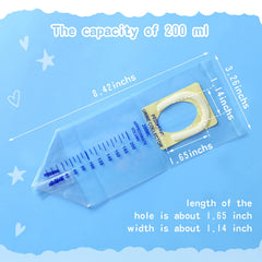 Sosation clear urine bag with printed scale aids quick monitoring for kids.
